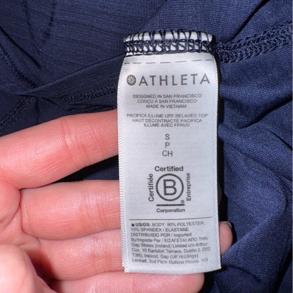 Athleta Pacifica Illume UPF Relaxed Top Sz S - Picture 9 of 11